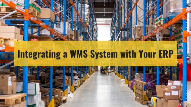 WMS System with ERP